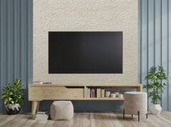 Tink 3D Kendinden Yapışkanlı Akustik Keçe Panel Leopar Desenli 52x97 cm Ekru - 10 Adet (5 m²)