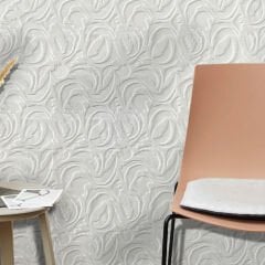 Tink 3D Kendinden Yapışkanlı Akustik Keçe Panel Modern Desenli 52x97 cm 10 Adet (5 m²) - Beyaz