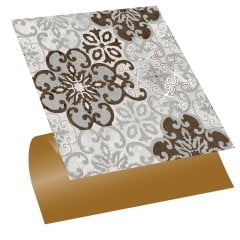Tink Kendinden Yapışkanlı Salon Desenli 30x30 cm Pvc Karo Kaplama