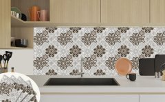 Tink Kendinden Yapışkanlı Salon Desenli 30x30 cm Pvc Karo Kaplama