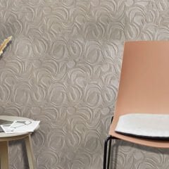 Tink 3D Kendinden Yapışkanlı Akustik Keçe Panel Modern Desenli 52x97 cm 10 Adet (5 m²) - Ekru