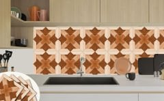 Tink Self Adhesive Wood Patterned Pvc 002 30x30 cm