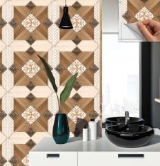 Tink Self Adhesive Wood Patterned Pvc 003 30x30 cm