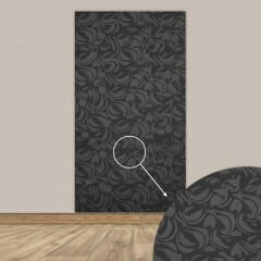 Tink 3D Kendinden Yapışkanlı Akustik Keçe Panel Modern Desenli 52x97 cm 10 Adet (5 m²) - Koyu Gri