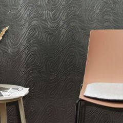 Tink 3D Kendinden Yapışkanlı Akustik Keçe Panel Dalgalı Desenli 52x97 cm Koyu Gri - 2 Adet (1 m²)