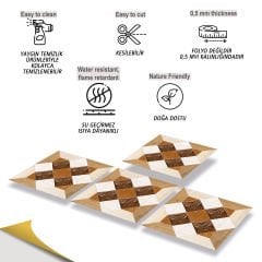 Tink Self Adhesive Wood Look PVC 009 30x30 cm