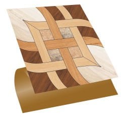 Tink Kendinden Yapışkanlı Ahşap Görünümlü Pvc 010 30x30 cm
