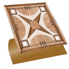 Tink Kendinden Yapışkanlı Ahşap Görünümlü Pvc 011 30x30 cm
