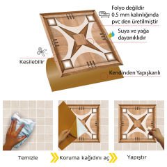Tink Self Adhesive Wood Look PVC 011 30x30 cm