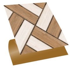 Tink Kendinden Yapışkanlı Ahşap Görünümlü Pvc 013 30x30 cm