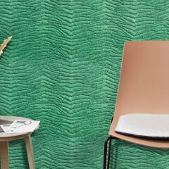 Tink 3D Kendinden Yapışkanlı Akustik Keçe Panel Duvar Kağıdı Desenli 52x97 cm 2 Adet (1 m²) - Yeşil