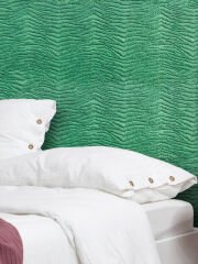 Tink 3D Kendinden Yapışkanlı Akustik Keçe Panel Duvar Kağıdı Desenli 52x97 cm 10 Adet (5 m²) - YEŞİL