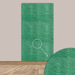 Tink 3D Kendinden Yapışkanlı Akustik Keçe Panel Duvar Kağıdı Desenli 52x97 cm 10 Adet (5 m²) - YEŞİL