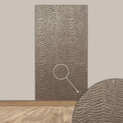 Tink 3D Kendinden Yapışkanlı Akustik Keçe Panel Duvar Kağıdı Desenli 52x97 cm 10 Adet (5 m²) - Devetüyü