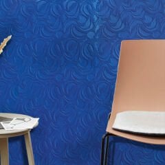 Tink 3D Kendinden Yapışkanlı Akustik Keçe Panel Modern Desenli 52x97 cm 2 Adet (1 m²) - Mavi