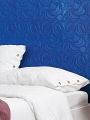 Tink 3D Kendinden Yapışkanlı Akustik Keçe Panel Modern Desenli 52x97 cm 10 Adet (5 m²) - Mavi