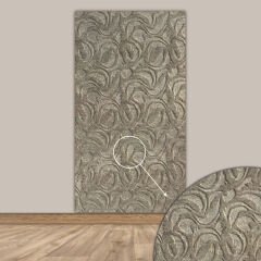 Tink 3D Kendinden Yapışkanlı Akustik Keçe Panel Modern Desenli 52x97 cm 2 Adet (1 m²) - Devetüyü