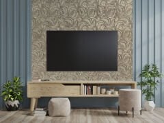 Tink 3D Kendinden Yapışkanlı Akustik Keçe Panel Modern Desenli 52x97 cm 10 Adet (5 m²) - Devetüyü
