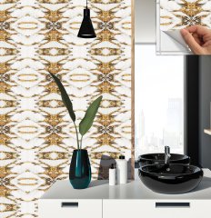 Tink Self Adhesive Marble Patterned PVC Tile 003 30x30 cm
