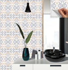 Tink Self Adhesive Marble Patterned PVC Tile 005 30x30 cm