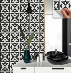 Tink Kendinden Yapışkanlı Mermer Desenli Pvc Karo 008 30x30 cm