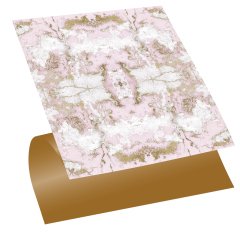 Tink Kendinden Yapışkanlı Mermer Desenli Pvc Karo 012 30x30 cm