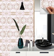 Tink Self Adhesive Marble Patterned PVC Tile 012 30x30 cm