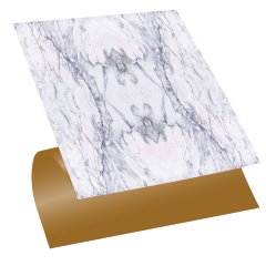 Tink Kendinden Yapışkanlı Mermer Desenli Pvc Karo 013 30x30 cm