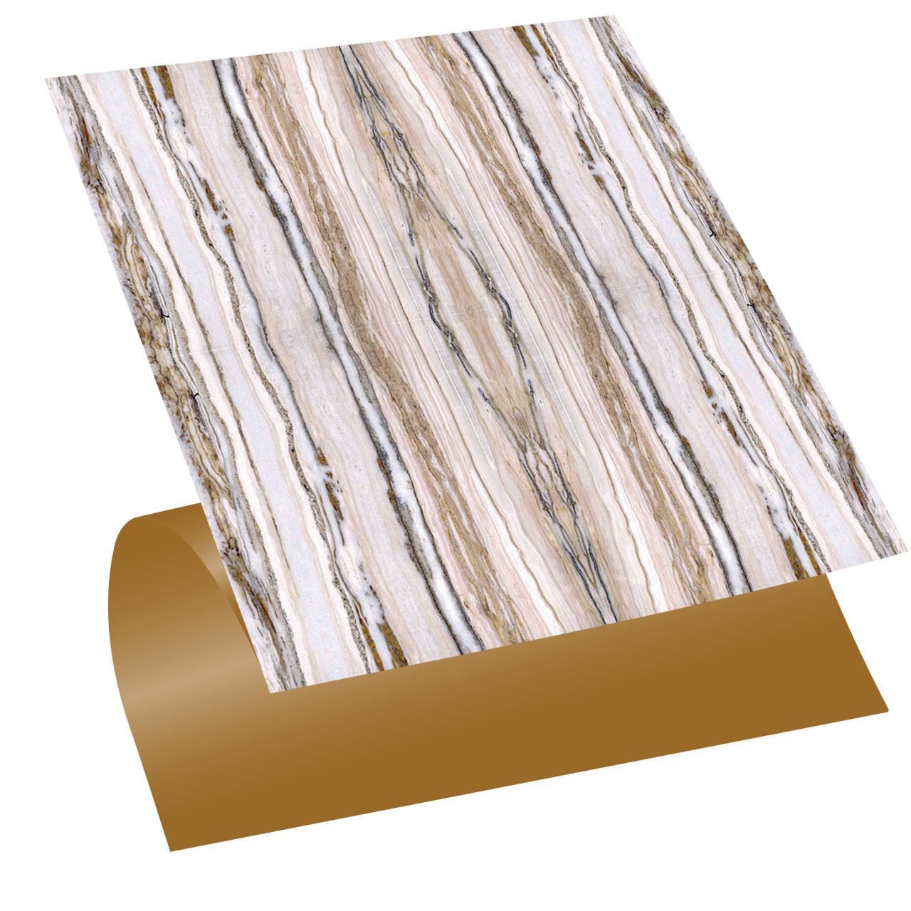 Tink Kendinden Yapışkanlı Mermer Desenli Pvc Karo 017 30x30 cm 1 m2 (11 Adet)
