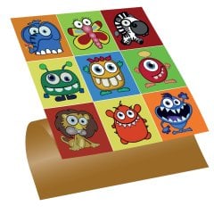 Tink Self Adhesive Tile Children Patterned 30x30 cm