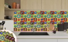 Tink Self Adhesive Tile Children Patterned 30x30 cm