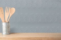 Tink 3D Duvar Paneli Boyanabilir Dekota 60x120 cm Çiçek Bahçesi Desenli