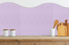 Tink 3D Duvar Paneli Boyanabilir Dekota 60x120 cm Çiçek Bahçesi Desenli