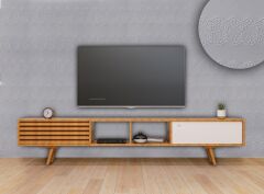 Tink 3D Duvar Paneli Boyanabilir Dekota 60x120 cm Çiçek Bahçesi Desenli