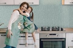 Tink 3D Duvar Paneli Boyanabilir Dekota 60x120 cm Güllü Desenli