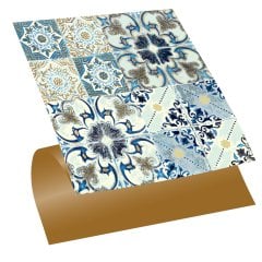 Tink Kendinden Yapışkanlı Fayans Karo Fas 4 002 30x30 cm 1 m2 (11 Adet)