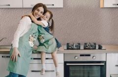 Tink 3D Duvar Paneli Boyanabilir Dekota 60x120 cm Leopar Desenli