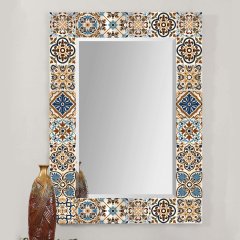 Tink Kendinden Yapışkanlı Karma Fas Dekoratif Mini Pvc Karo Kaplama