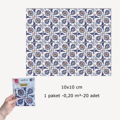 Tink Kendinden Yapışkanlı Çini Dekoratif Mini Pvc Karo