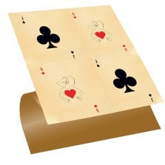 Tink Self Adhesive PVC Playing Card Girl 30x30 cm Covering