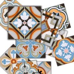 Tink Self Adhesive Moroccan 2 Decorative Mini PVC Tile Covering