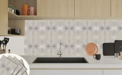 Tink Kendinden Yapışkanlı Metalik Mermer Desenli 30x30 cm Pvc Karo