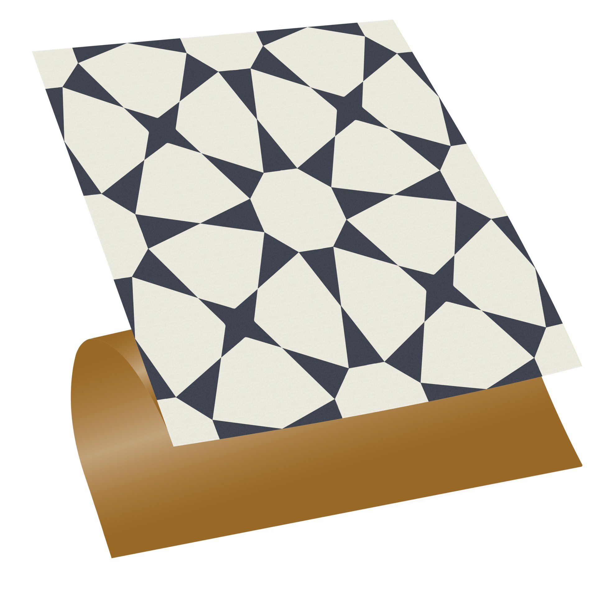 Tink Kendinden Yapışkanlı Yıldızlı Desen 30x30 cm Pvc Yer Duvar Döşemesi