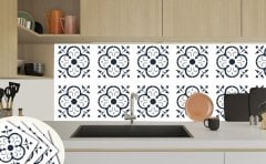 Tink Self Adhesive Solo Moroccan Patterned 30x30 cm PVC Floor Wall Covering