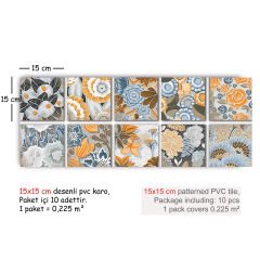 Tink Kendinden Yapışkanlı Fas 5 Dekoratif Mini Pvc Döşeme