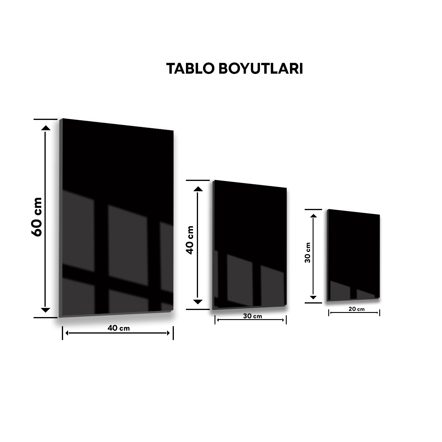 Tink Modern Dekoratif Tablo, Cam Görünümlü, Yapışkanlı, Kolay Montaj, UV Baskılı TT1001