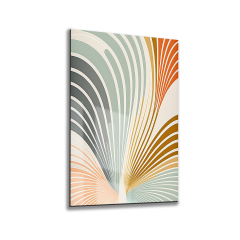 Tink Modern Dekoratif Tablo, Cam Görünümlü, Yapışkanlı, Kolay Montaj, UV Baskılı TT1002