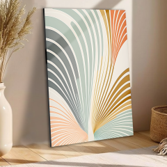 Tink Modern Dekoratif Tablo, Cam Görünümlü, Yapışkanlı, Kolay Montaj, UV Baskılı TT1002