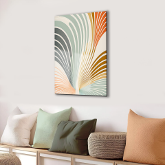 Tink Modern Dekoratif Tablo, Cam Görünümlü, Yapışkanlı, Kolay Montaj, UV Baskılı TT1002