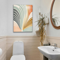 Tink Modern Dekoratif Tablo, Cam Görünümlü, Yapışkanlı, Kolay Montaj, UV Baskılı TT1002